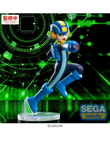 MEGA MAN BATTLE NETWORK - Mega Man - Figurine Luminasta 22cm 