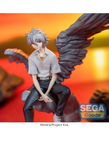 EVANGELION - Kaworu - Figurine Luminasta 24cm 