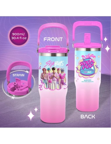 K-POP DEMON HUNTERS - Saja Boys - Gourde Isotherme 900ml 