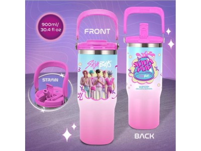 K-POP DEMON HUNTERS - Saja Boys - Gourde Isotherme 900ml 