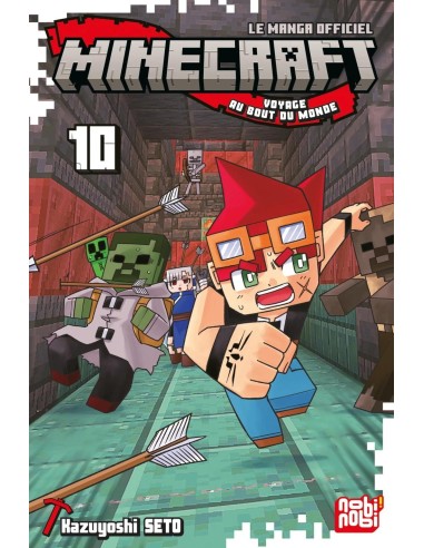 MINECRAFT - Le manga officiel - Voyage au bout du monde - Tome 10 