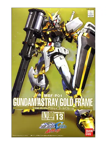 GUNDAM - 1/100 GUNDAM ASTRAY GOLD FRAME - Model Kit 