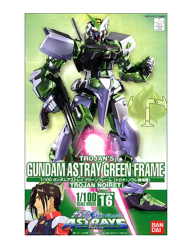 GUNDAM - 1/100 GUNDAM ASTRAY GREEN FRAME - Model Kit 