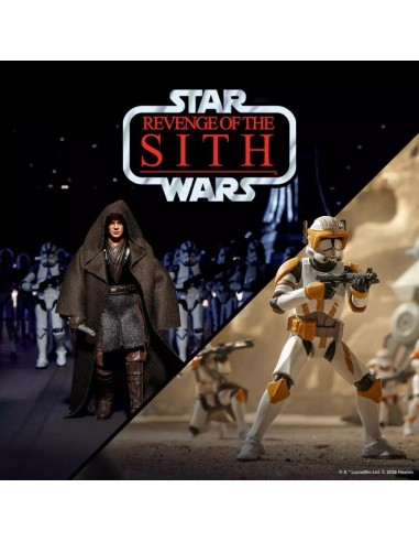 STAR WARS 3 - Anakin & Commandant Cody - Fig. Vintage Collection 10cm 