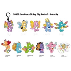 LES BISOUNOURS - Series 3 - 3D Foam Bag Clip (Display 24 Pcs)  2