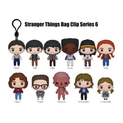 STRANGER THINGS - Series 6 - 3D Foam Bag Clip (Display 24 Pcs)  2
