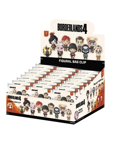 BORDERLANDS - Series 1 - 3D Foam Bag Clip (Display 24 Pcs) 