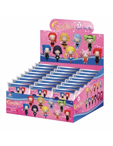 SAILOR MOON - Series 8 - 3D Foam Bag Clip (Display 24 Pcs) 