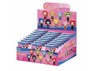 SAILOR MOON - Series 8 - 3D Foam Bag Clip (Display 24 Pcs) 