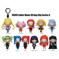 SAILOR MOON - Series 8 - 3D Foam Bag Clip (Display 24 Pcs)  2