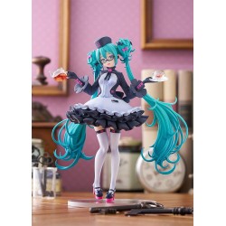 HATSUNE MIKU - Miku Glasses x Cafe - Pop Up Parade 18cm 