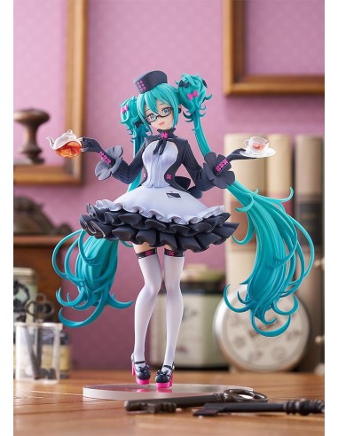 HATSUNE MIKU - Miku Glasses x Cafe - Pop Up Parade 18cm 