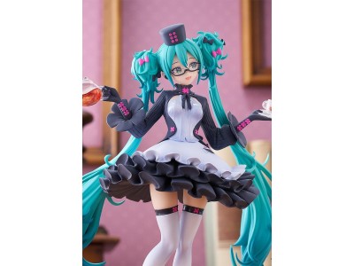 HATSUNE MIKU - Miku Glasses x Cafe - Pop Up Parade 18cm 