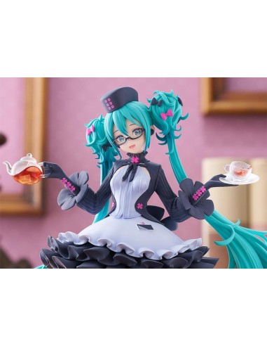 HATSUNE MIKU - Miku Glasses x Cafe - Pop Up Parade 18cm 