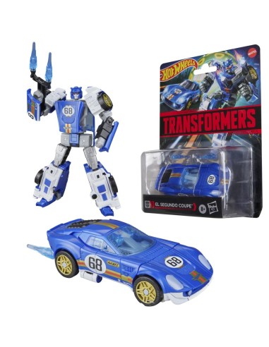 TRANSFORMERS X HOT WHEELS - El Segundo - Figurine Collaborative 12.5cm 