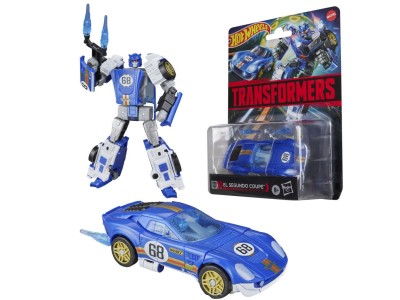 TRANSFORMERS X HOT WHEELS - El Segundo - Figurine Collaborative 12.5cm 