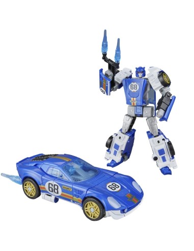 TRANSFORMERS X HOT WHEELS - El Segundo - Figurine Collaborative 12.5cm 