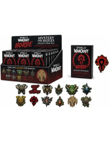 WORLD OF WARCRAFT - Horde - Mystery Box de 12 Pin's 