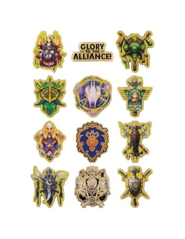 WORLD OF WARCRAFT - Alliance - Mystery Box de 12 Pin's 