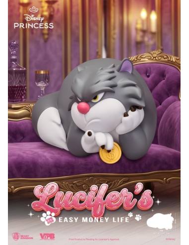 CENDRILLON - Lucifer - Tirelire 20.5cm 