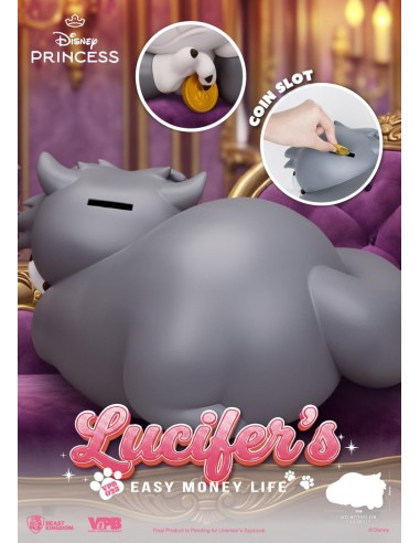 CENDRILLON - Lucifer - Tirelire 20.5cm 