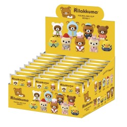 RILAKKUMA - Series 1 - 3D Foam Bag Clip (Display 24 Pcs) 