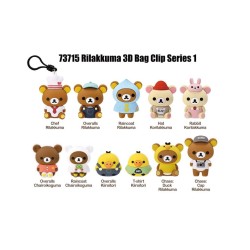 RILAKKUMA - Series 1 - 3D Foam Bag Clip (Display 24 Pcs)  2