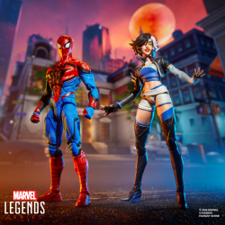 MARVEL RIVALS - Spider-Man & Luna Snow - Figurine Legends Series 15cm 