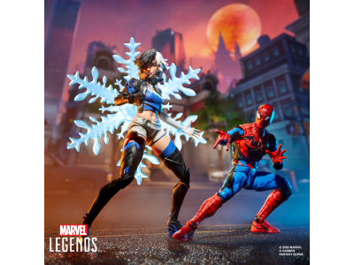 MARVEL RIVALS - Spider-Man & Luna Snow - Figurine Legends Series 15cm 