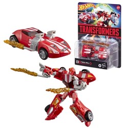 TRANSFORMERS X HOT WHEELS - Twin Mill - Figurine Collaborative 12.5cm 