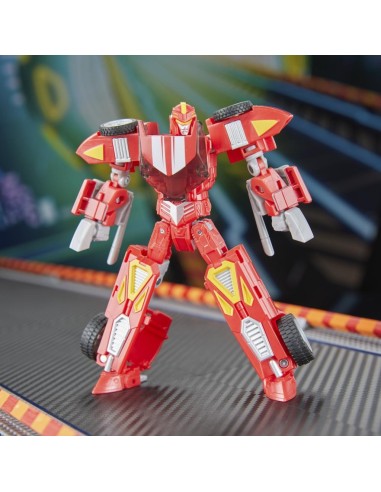 TRANSFORMERS X HOT WHEELS - Twin Mill - Figurine Collaborative 12.5cm 