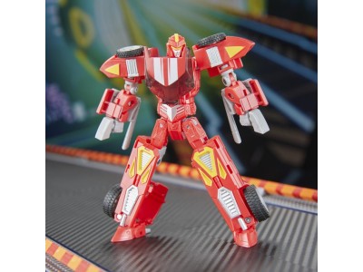 TRANSFORMERS X HOT WHEELS - Twin Mill - Figurine Collaborative 12.5cm 