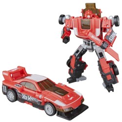 TRANSFORMERS X HOT WHEELS - GT Scorcher -Figurine Collaborative 12.5cm  2