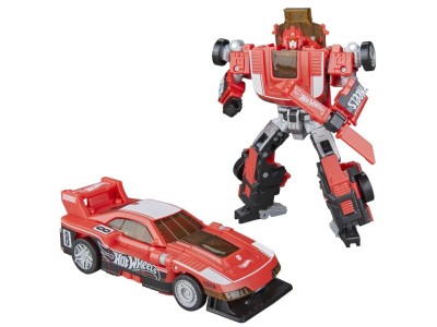 TRANSFORMERS X HOT WHEELS - GT Scorcher -Figurine Collaborative 12.5cm 