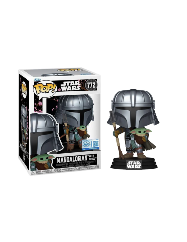 STAR WARS - POP N° 772 - Mandalorian & Grogu 