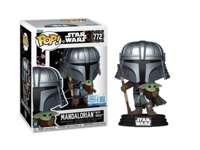 STAR WARS - POP N° 772 - Mandalorian & Grogu 