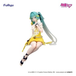 HATSUNE MIKU - Canary Bird - Statuette Noodle Stopper 14cm  2
