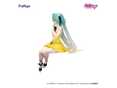 HATSUNE MIKU - Canary Bird - Statuette Noodle Stopper 14cm 