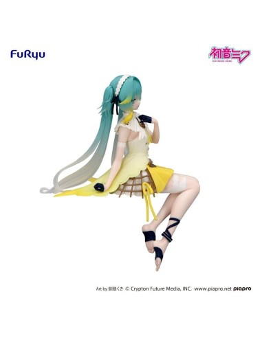 HATSUNE MIKU - Canary Bird - Statuette Noodle Stopper 14cm 