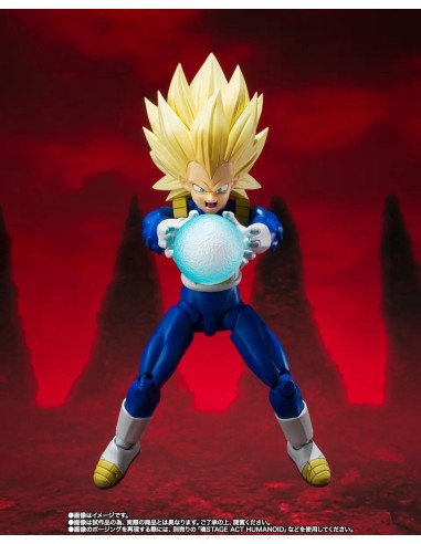 DRAGON BALL DAIMA - Vegeta "Super Sayan 3" - Fig. S.H. Figuarts 15cm 