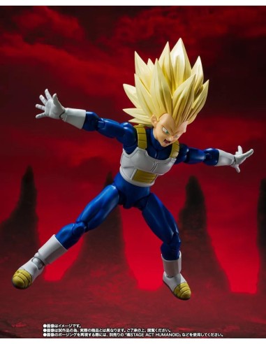 DRAGON BALL DAIMA - Vegeta "Super Sayan 3" - Fig. S.H. Figuarts 15cm 