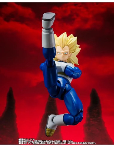 DRAGON BALL DAIMA - Vegeta "Super Sayan 3" - Fig. S.H. Figuarts 15cm 