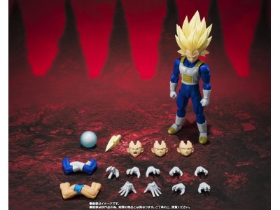 DRAGON BALL DAIMA - Vegeta "Super Sayan 3" - Fig. S.H. Figuarts 15cm 