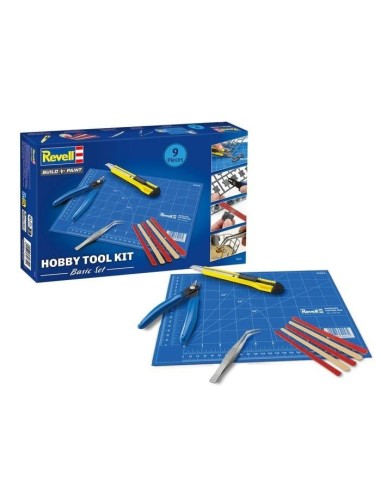 REVELL - Outils Basic Kit - Model-Set Plus 