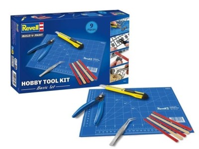 REVELL - Outils Basic Kit - Model-Set Plus 