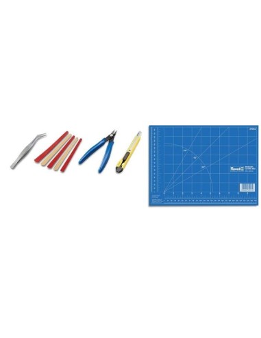 REVELL - Outils Basic Kit - Model-Set Plus 