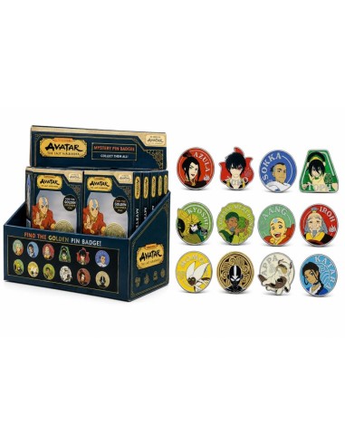 AVATAR LE DERNIER MAITRE DE L'AIR - Mystery Box de 12 Pin's 