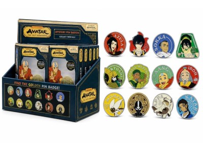 AVATAR LE DERNIER MAITRE DE L'AIR - Mystery Box de 12 Pin's 