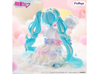 HATSUNE MIKU - Sugar Cloud - Statuette Melffy 10.5cm 