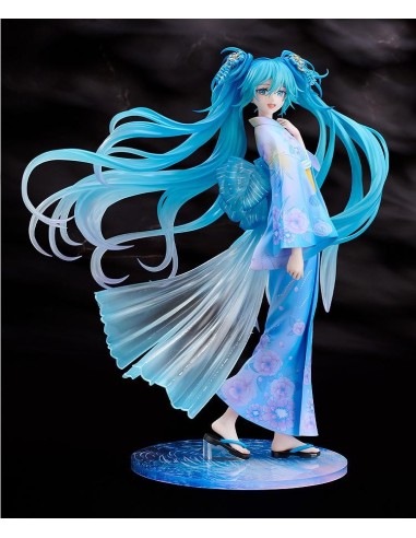 HATSUNE MIKU - Hatsune Miku Music & Fire Works - Statuette 1/7 23cm 